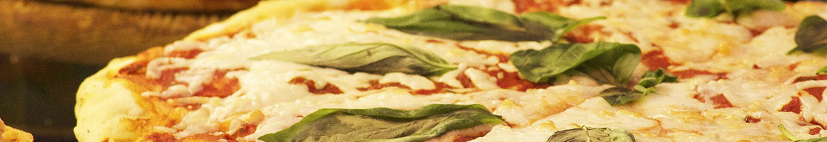 Eating Italian Pizza at Brooklyn Pizza Works & Italian Restaurant restaurant in Placentia, CA.